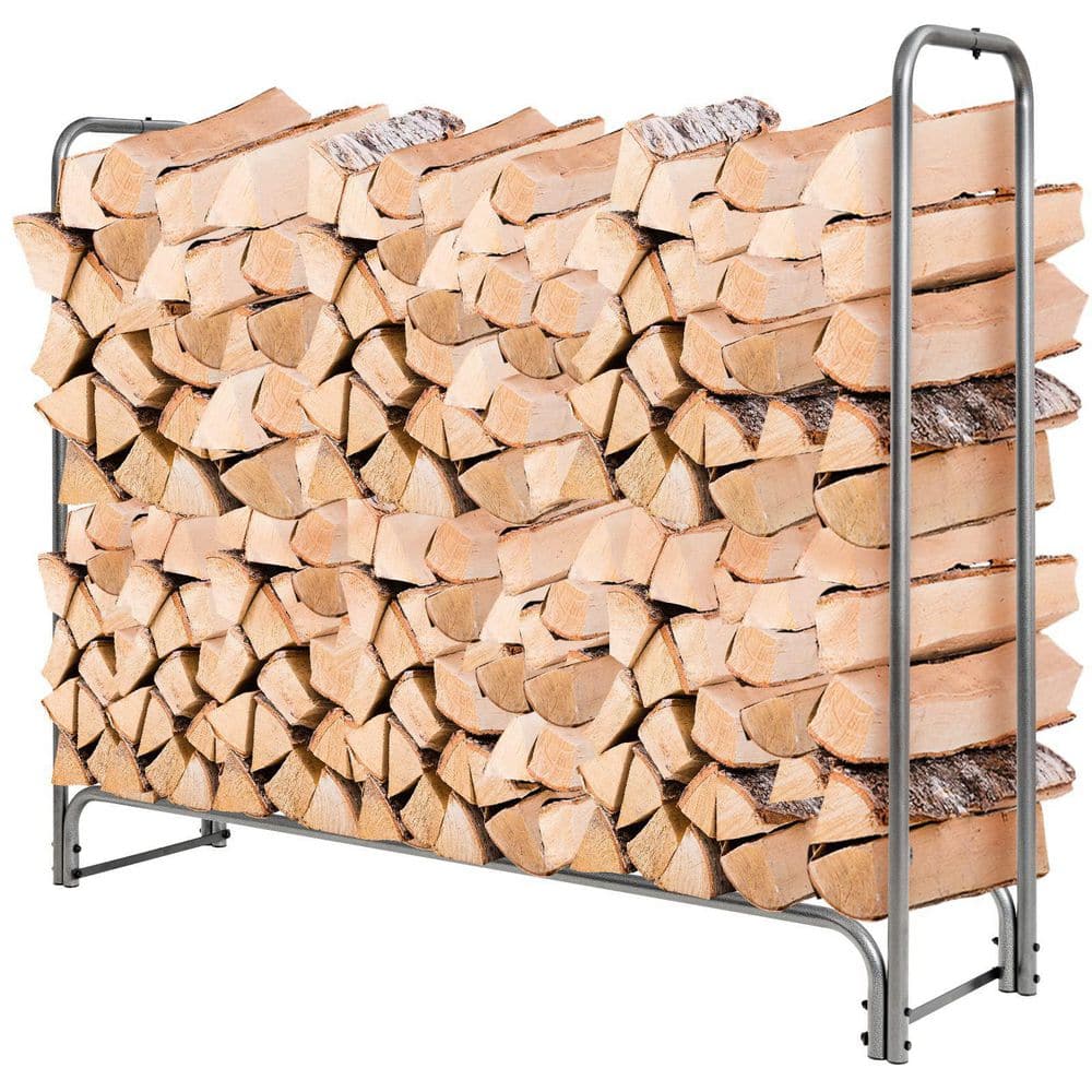 5 ft. Heavy-Duty Firewood Storage Log Rack