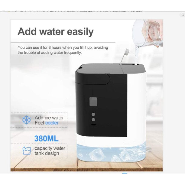 SUGIFT Portable Air Conditioner Fan Rechargeable Evaporative Air Cooler with Humidifier