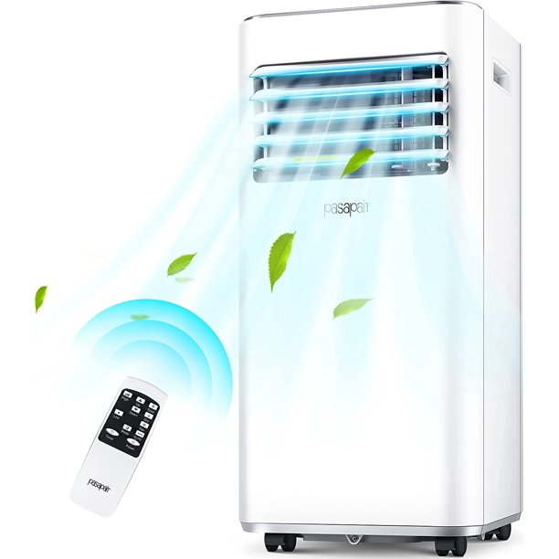 3-in-1 8000BTU Portable Air Conditioner Fan Remote Control Cools up to 160-200Sq.Ft 24 Hour Timer 61¨H-90¨H Quiet Operation for Home Office and Restaurant Include Window Kit