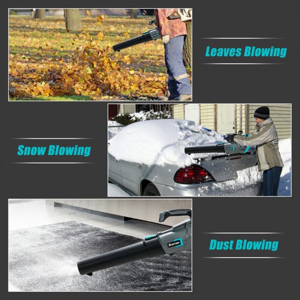 Leaf Blower Electrical Cordless Handheld Leaf Blower with Battery and Charger