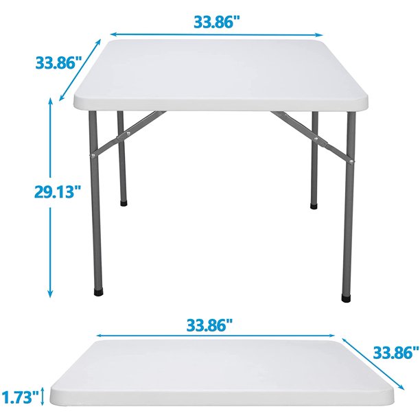 SUGIFT 3' Portable Folding Table Camping Picnic Table Indoor Outdoor