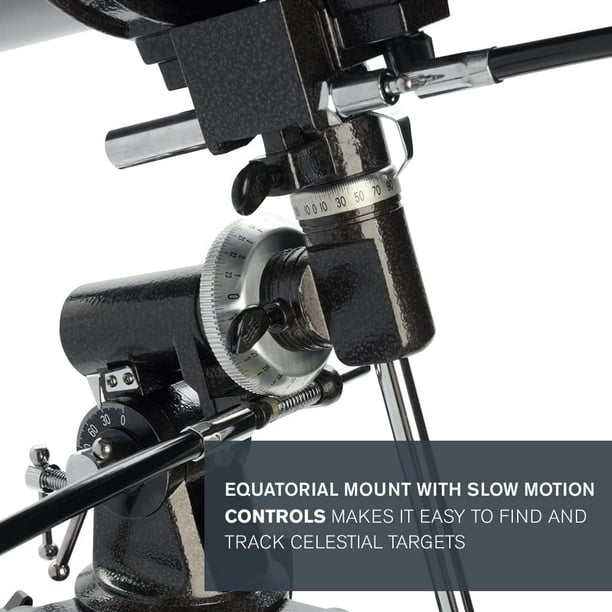 SUGIFT PowerSeeker 127EQ Telescope - Manual German Equatorial Telescope