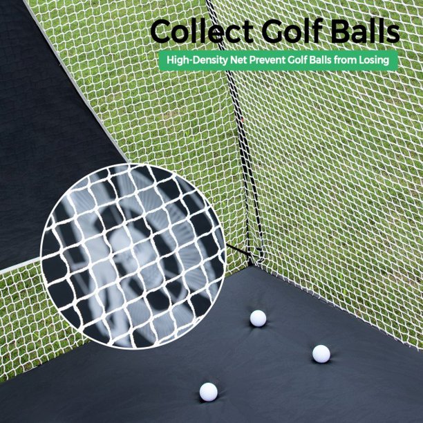 SUGIFT Golf Practice Set 3-in-1 Portable 10 Feet Golf Practice Set