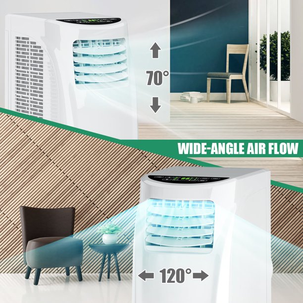 SUGIFT 8000BTU Portable Air Conditioner and Dehumidifier Function Remote