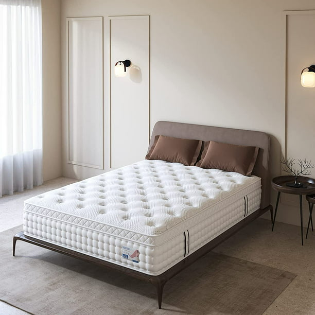 SUGIFT 12 Inch Deep Sleep Firm Mattress - Made in USA