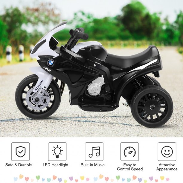 6V Kids Ride On 3 Wheels Motorcycle Riding Toy Electric Motorcycle