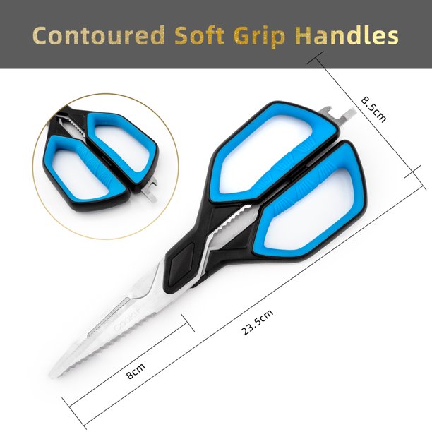 SUGIFT Kitchen Scissors, Kitchen Shears Heavy Duty Stainless Steel Chef Shears Utility Come Apart Food Shears