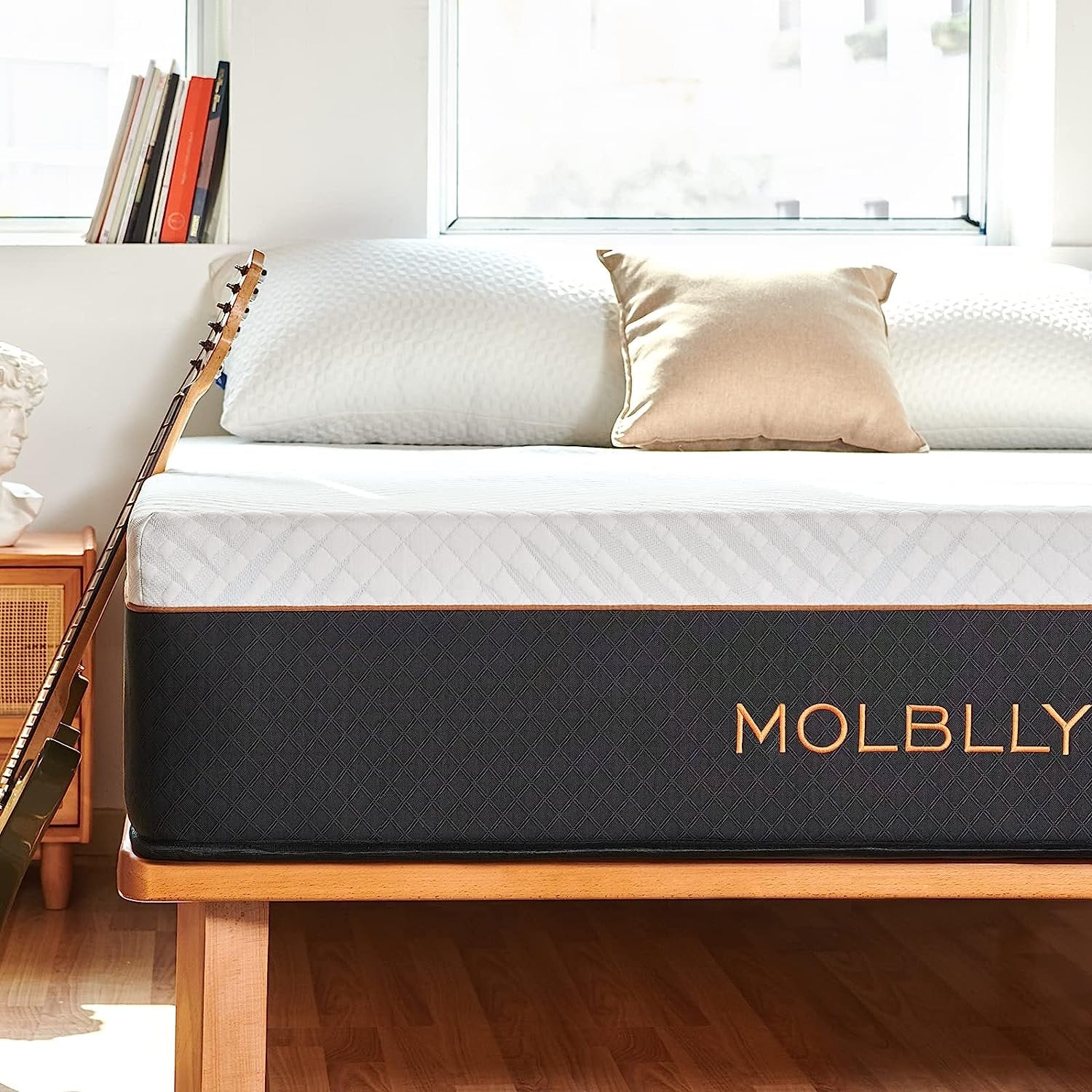 SUGIFT 12-Inch Hybrid Mattress with Individual Pocket Springs and Foam