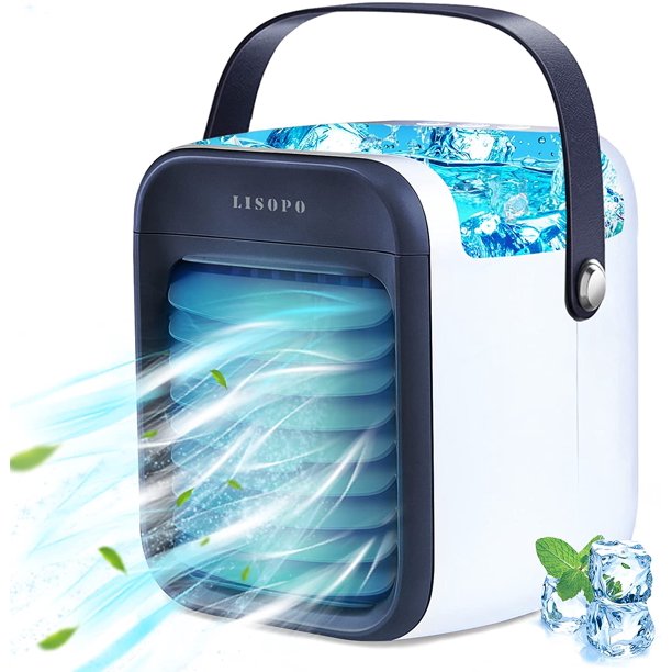 SUGIFT Portable Air Conditioner Fan Rechargeable Evaporative Air Cooler with Humidifier