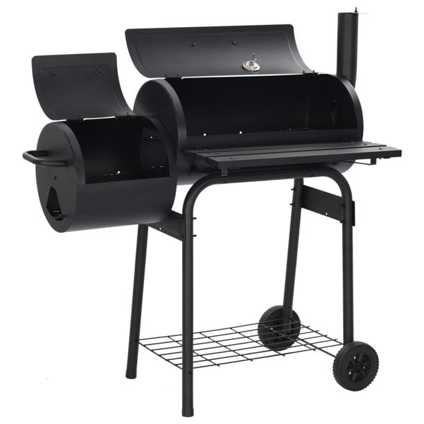 SUGIFT Outdoor BBQ Grill Charcoal Barbecue Pit Patio Backyard Meat Cooker Smoker