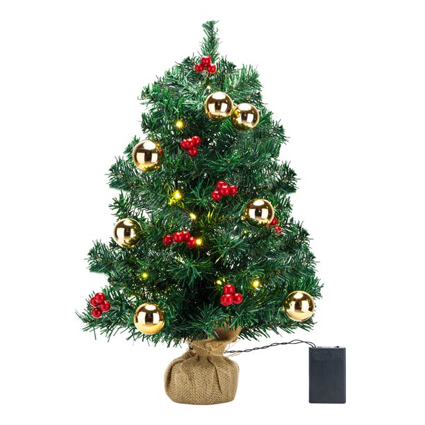 Mini Christmas Tree with Ornaments