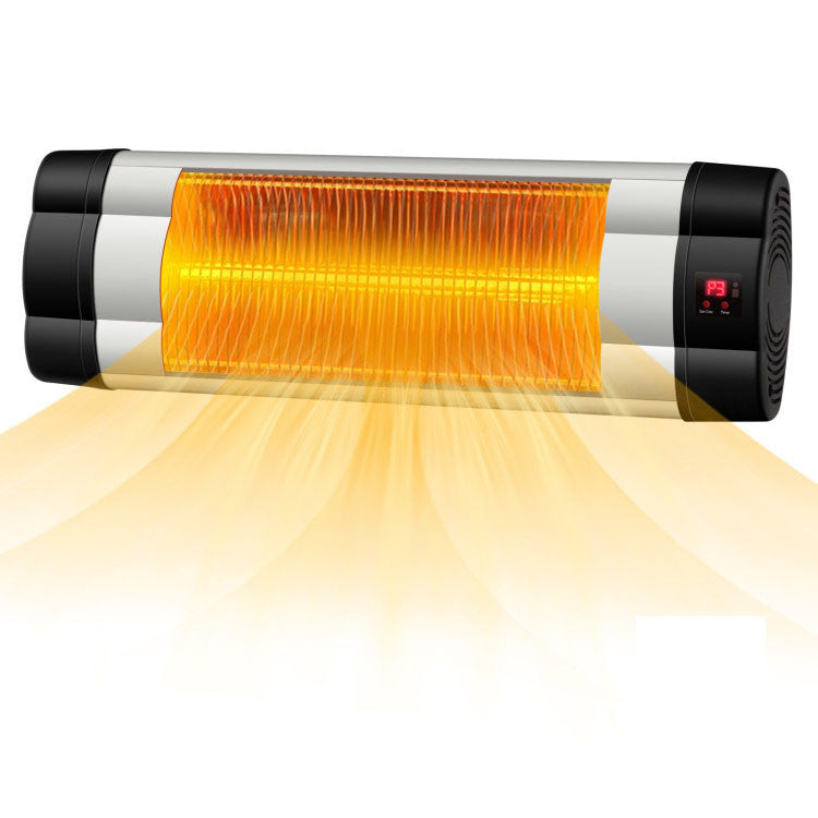 SUGIFT 1500W Adjustable Infrared Wall-Mounted Patio Heater with Remote Control
