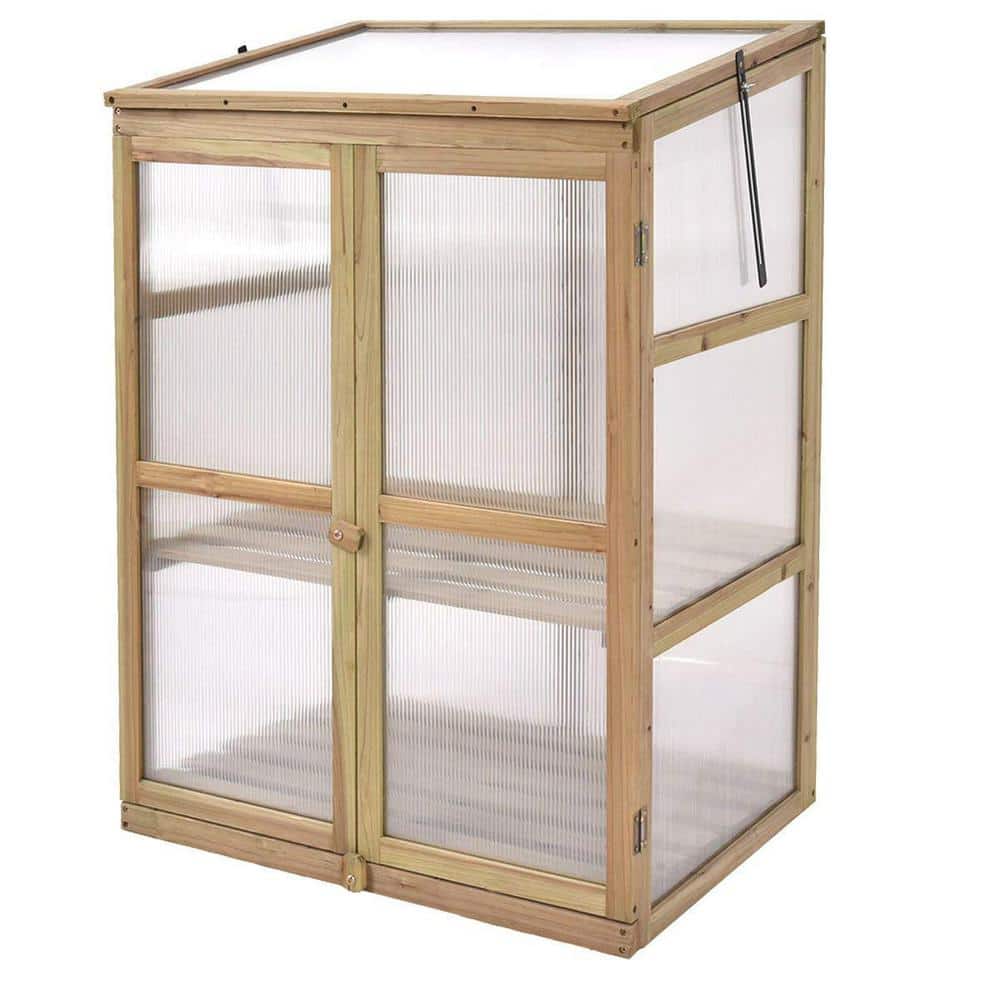 22.5 in. x 30.0 in. Garden Portable Wooden Greenhouse