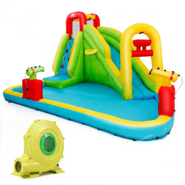 SUGIFT Outdoor Inflatable Kid Water Bounce House£¬Water Slide Castle with 480W Blower